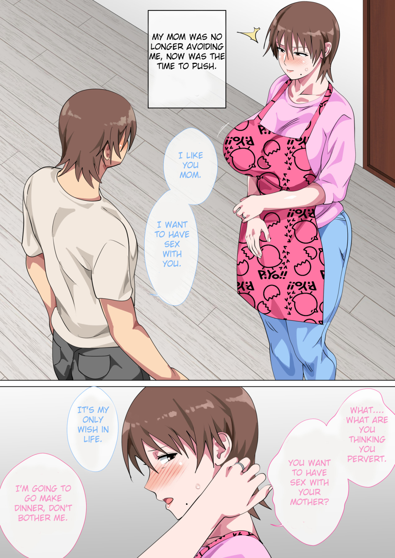 Hentai Manga Comic-The Mother Who Fell Over And Over For Her Son's Seduction-Read-22